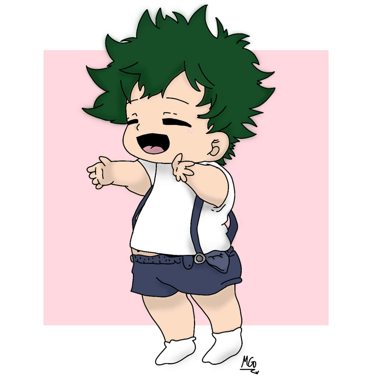 "Baby Deku and His Power To Go Beyond!" Wallpaper