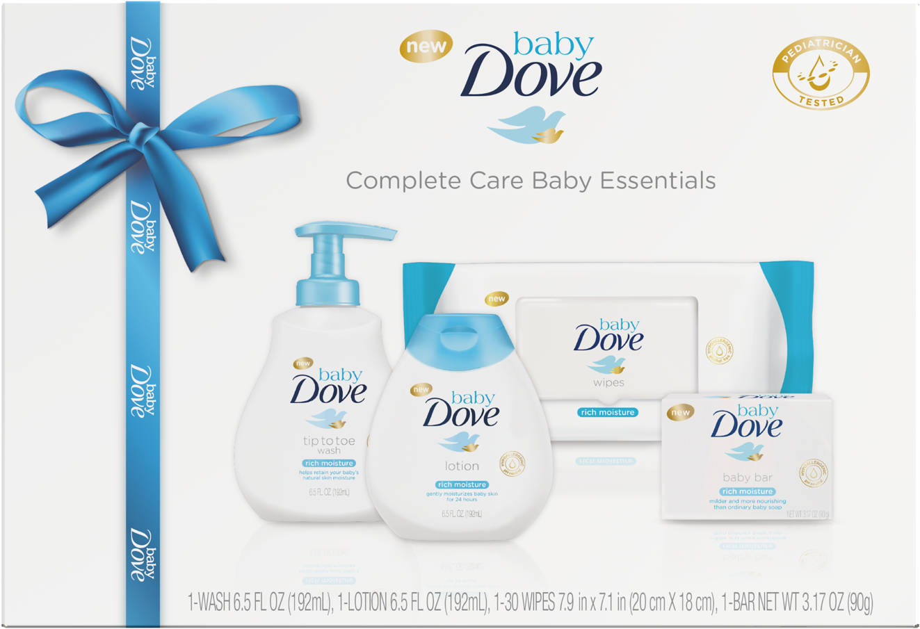 Baby Dove Complete Care Essentials Set PNG