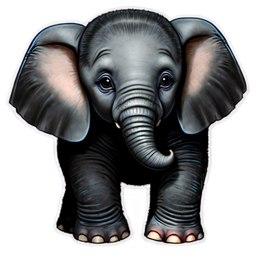 Baby Elephant Celebration Png Yvy PNG