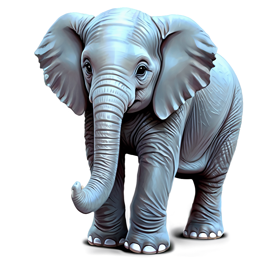 Baby Elephant Clipart Png Udl PNG