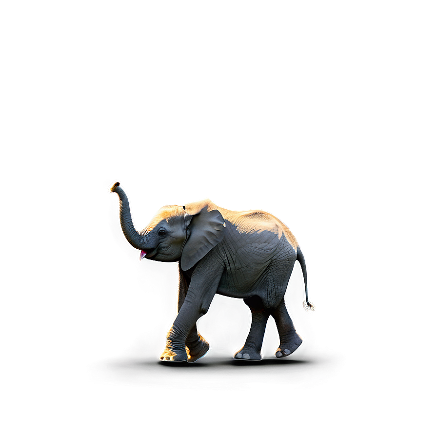 Baby Elephant Walking Png 79 PNG