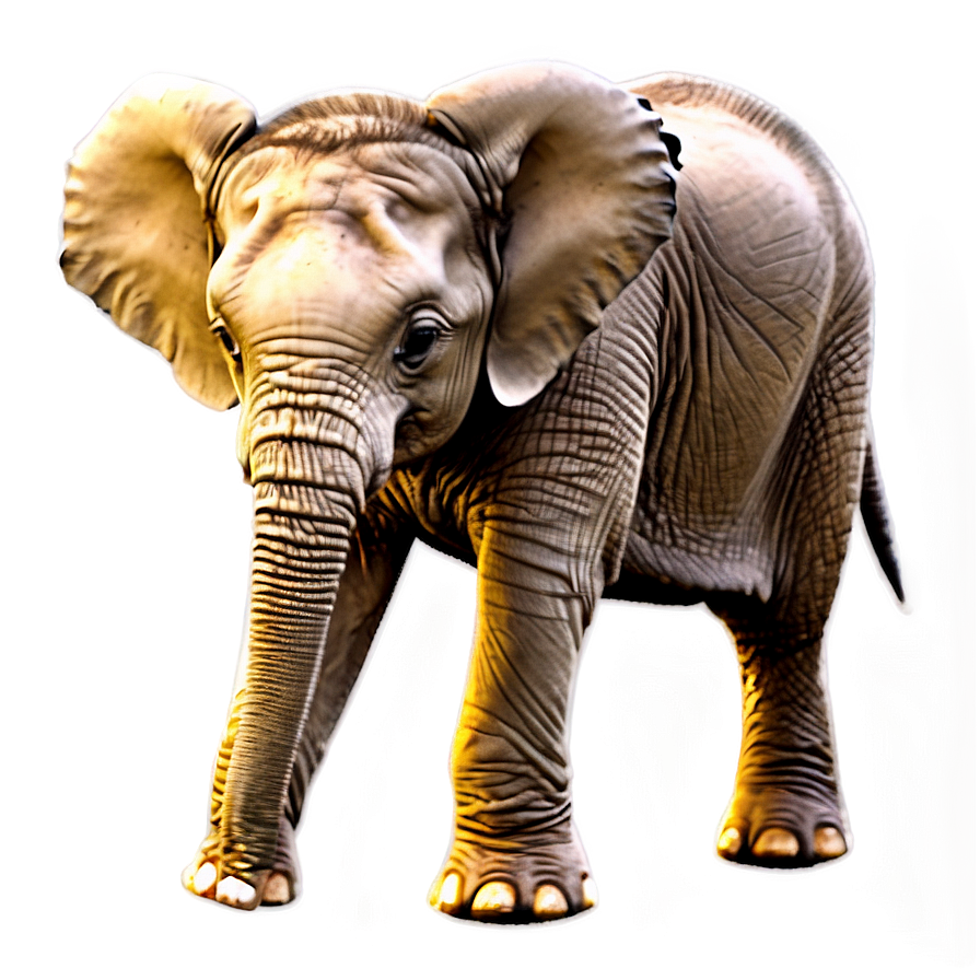 Baby Elephant Walking Png Atf94 PNG