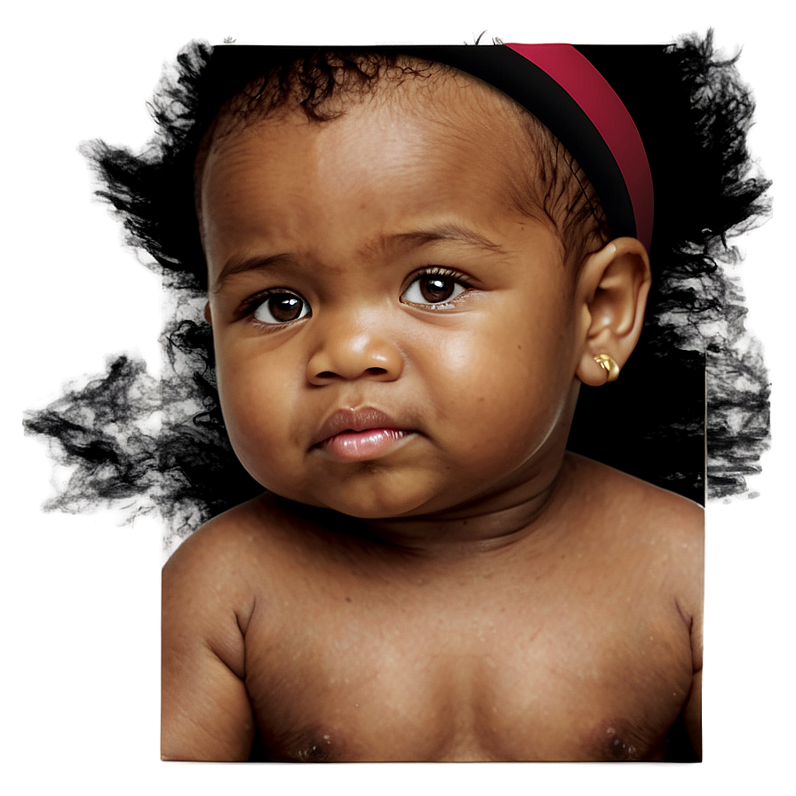 Baby Face Outline Png 05042024 PNG
