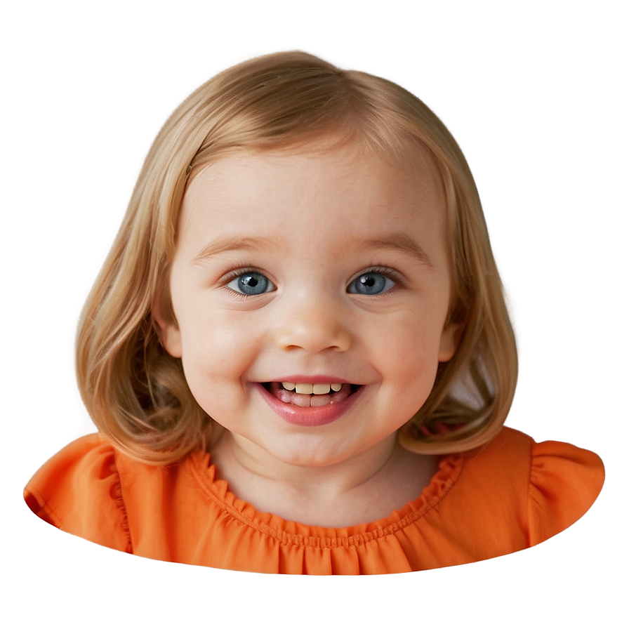 Baby Girl First Tooth Smile Png 37 PNG