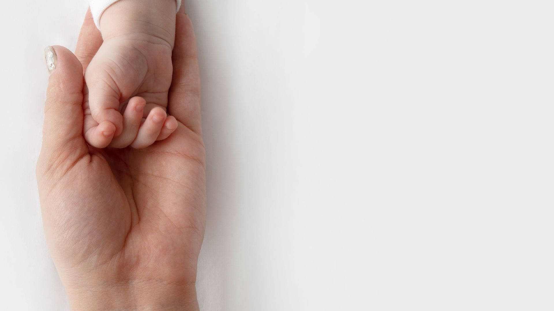 Baby Hand And Mother's Hand Wallpaper
