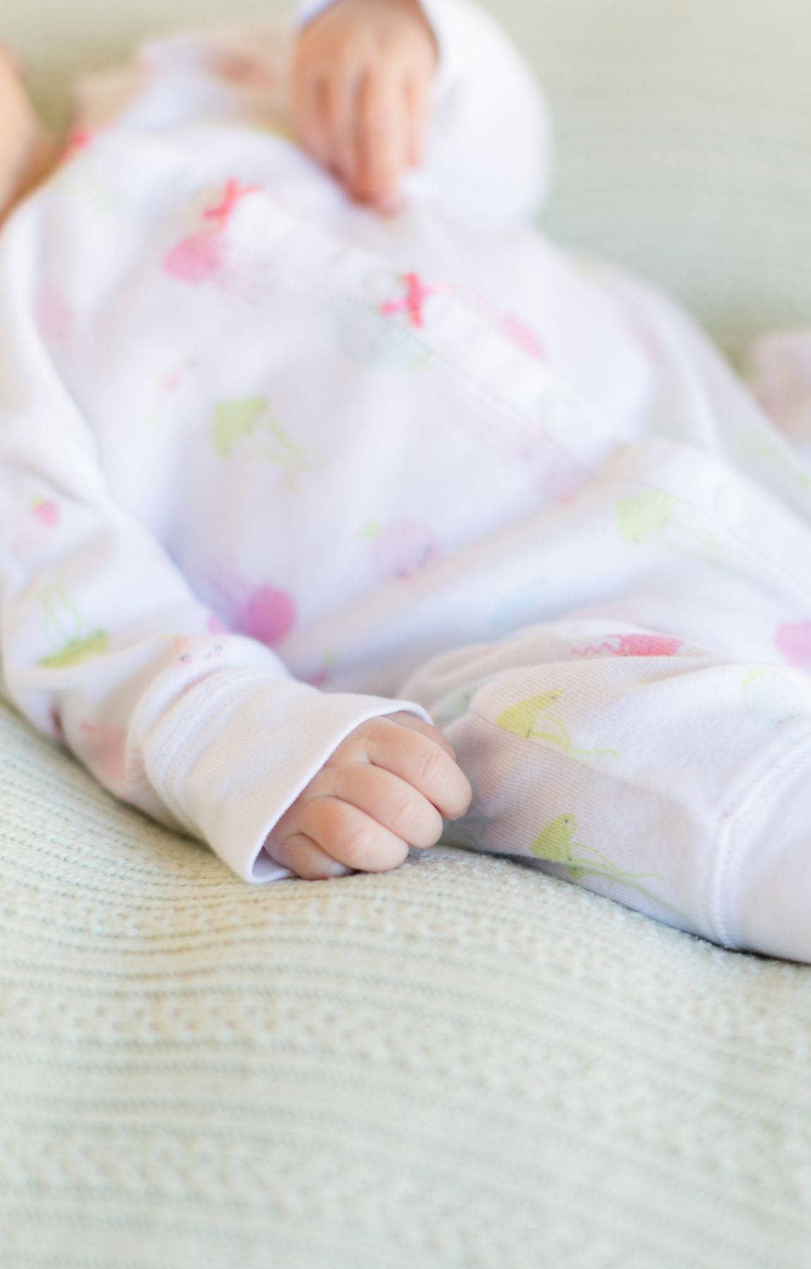 Baby Hand Peacefully Sleeping Wallpaper