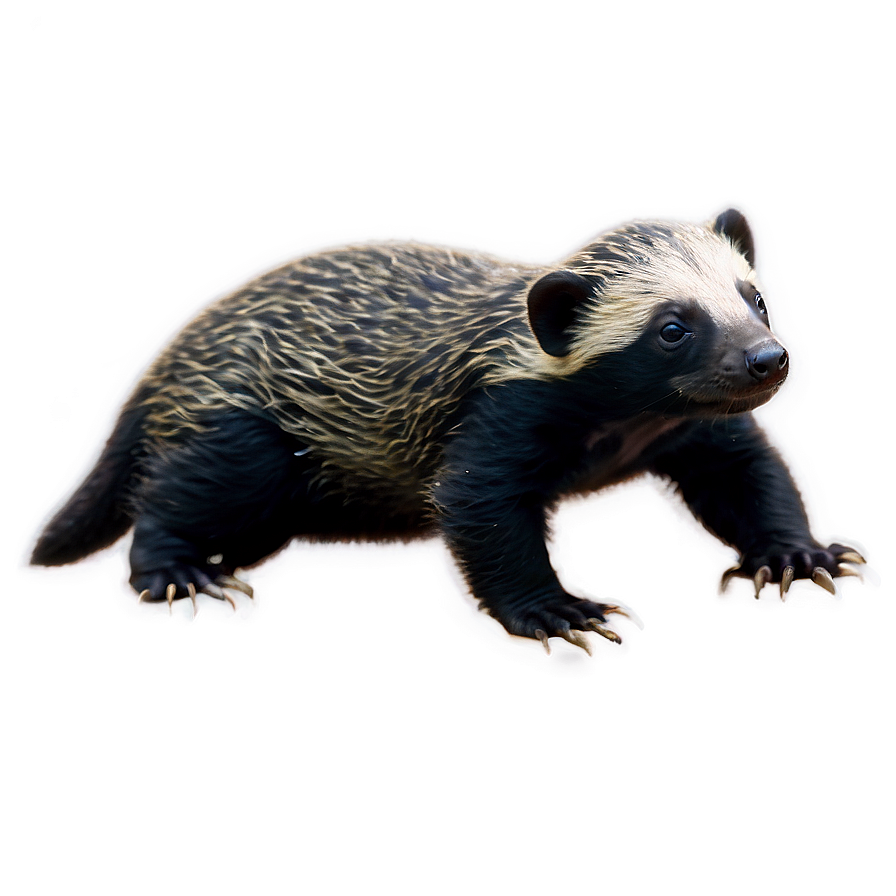 Baby Honey Badger Cuteness Png Jbo14 PNG