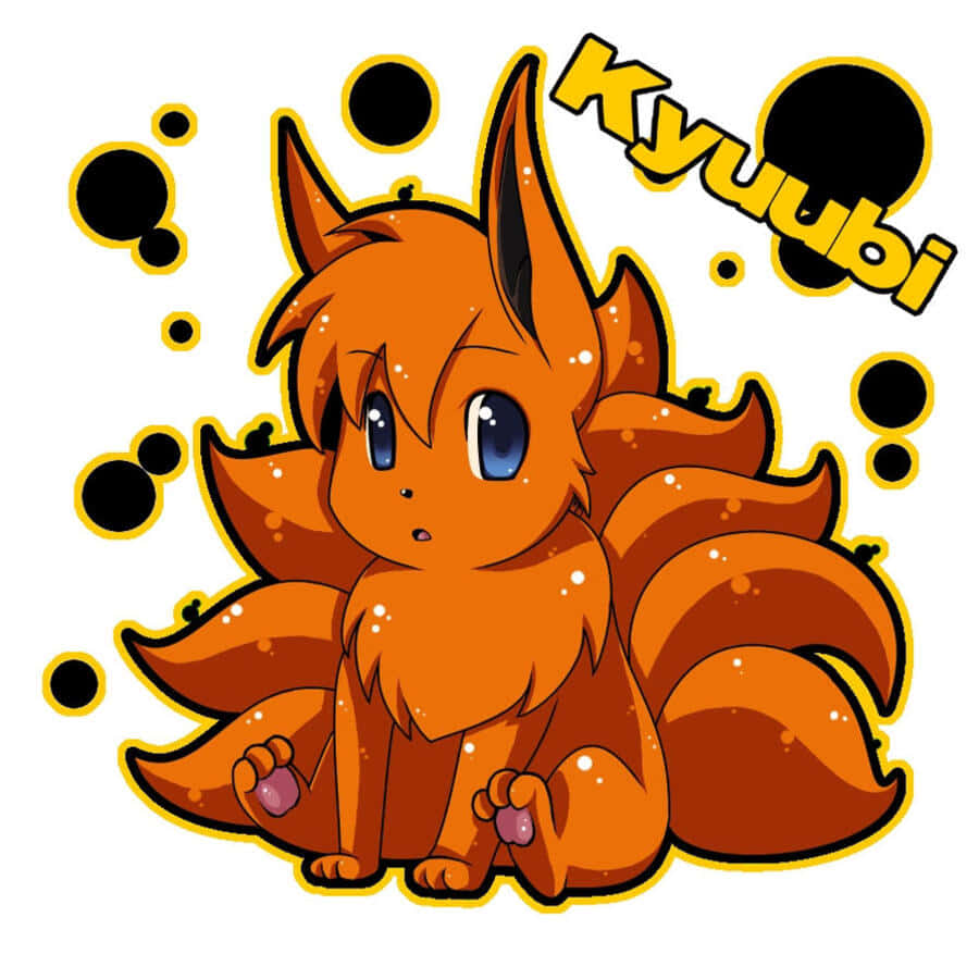 Baby Kurama: The Cutest Nine-Tails Fox Wallpaper