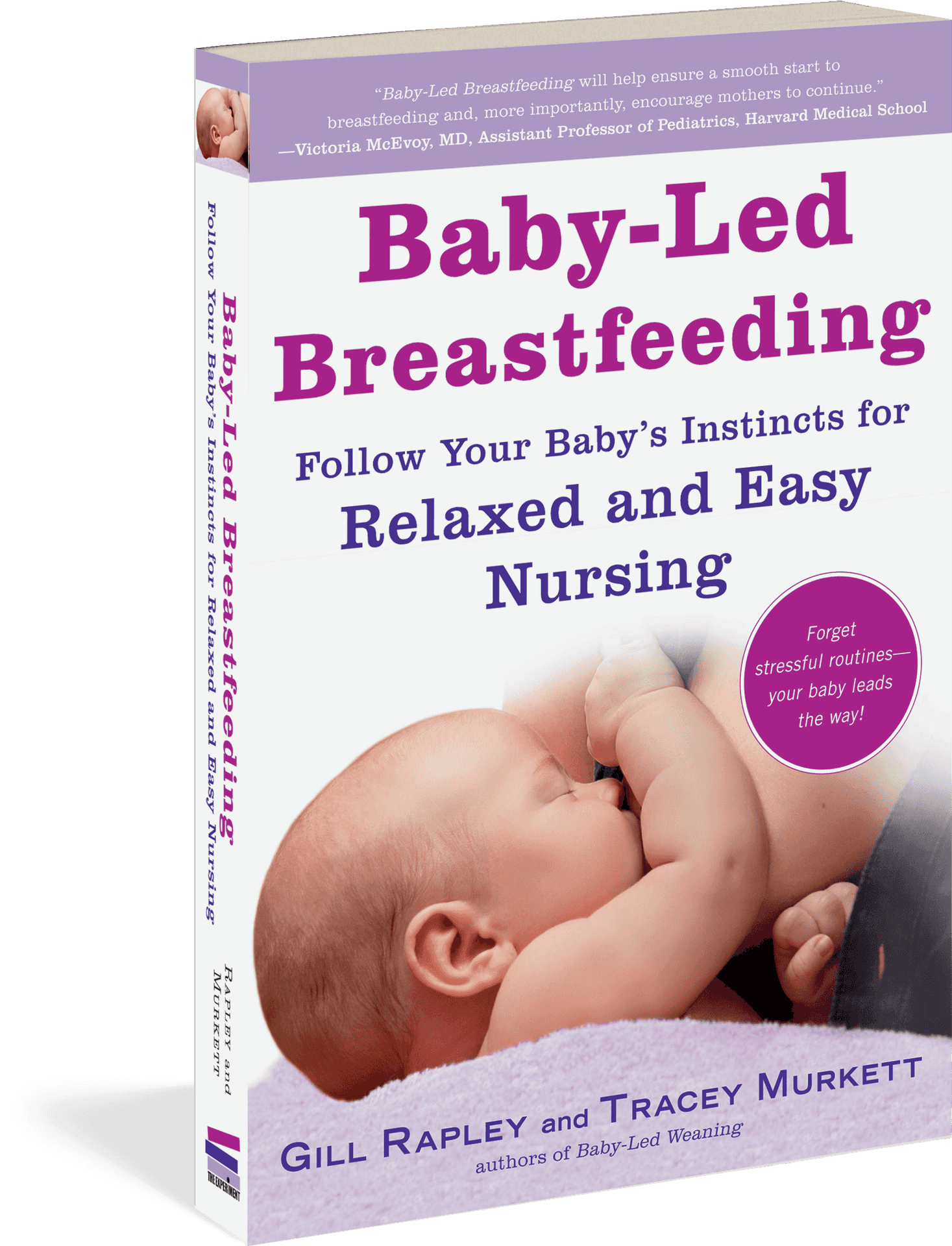 Baby Led Breastfeeding Book Cover PNG