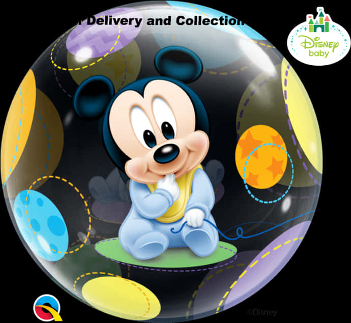 Baby Mickey Mouse Balloon PNG