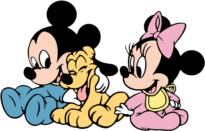 Baby Mickeyand Friends PNG