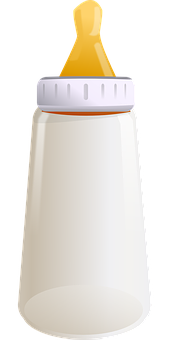 Baby Milk Bottle Graphic PNG