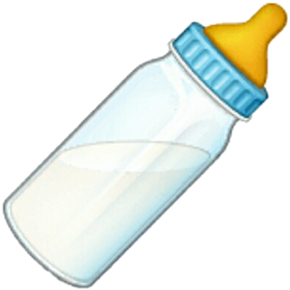 Baby Milk Bottle Icon PNG