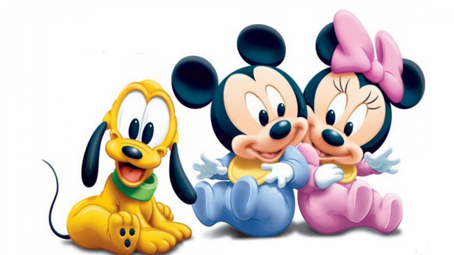 Baby Minnie Mouse And Friends Wallpaper