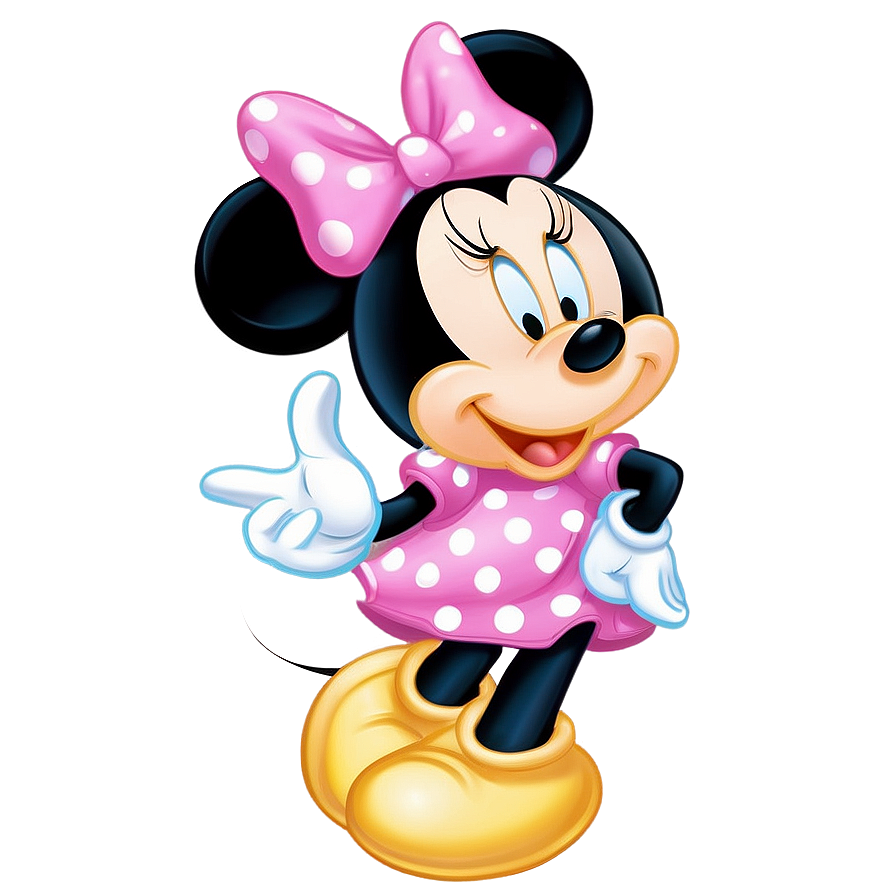 Baby Minnie Mouse Cute Png 05032024 PNG