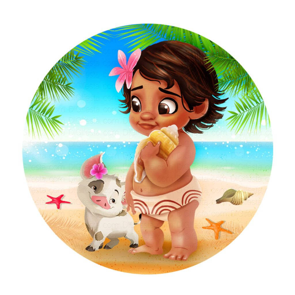 Baby Moana And Pua Picture