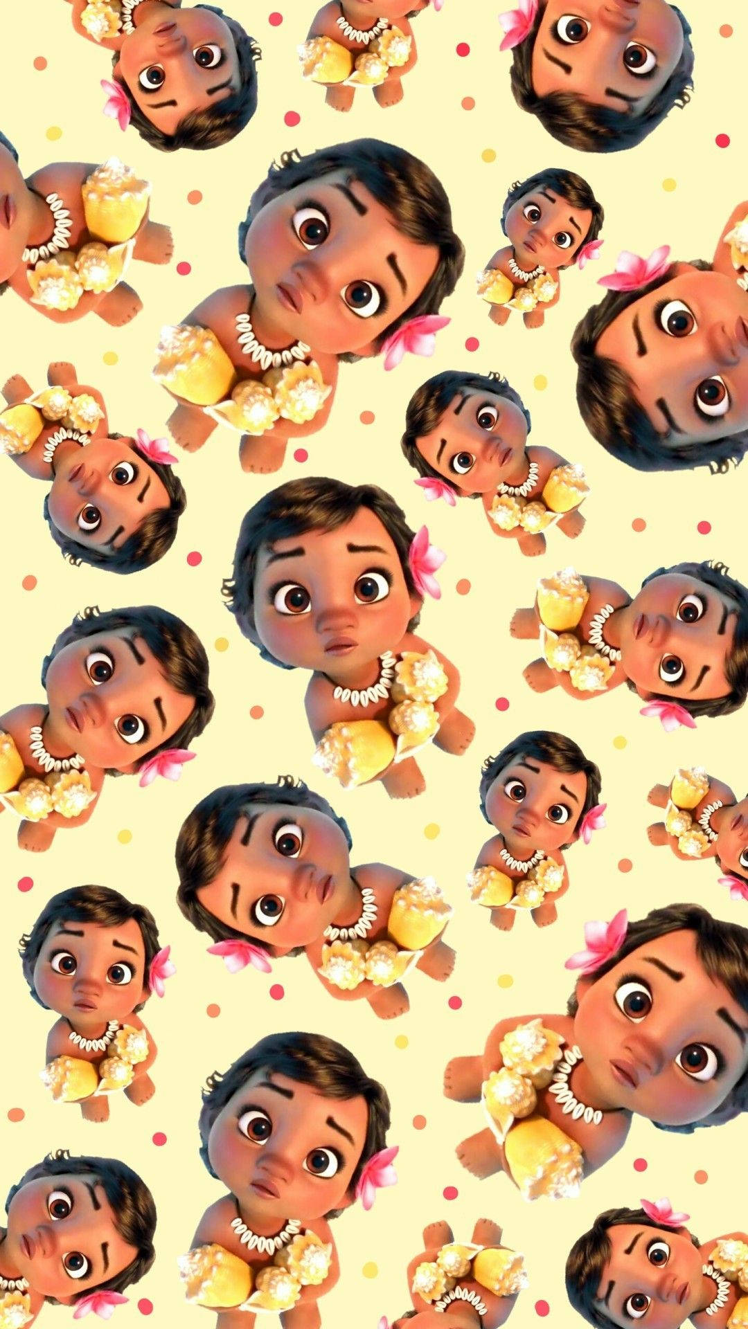 Baby Moana Pattern Picture