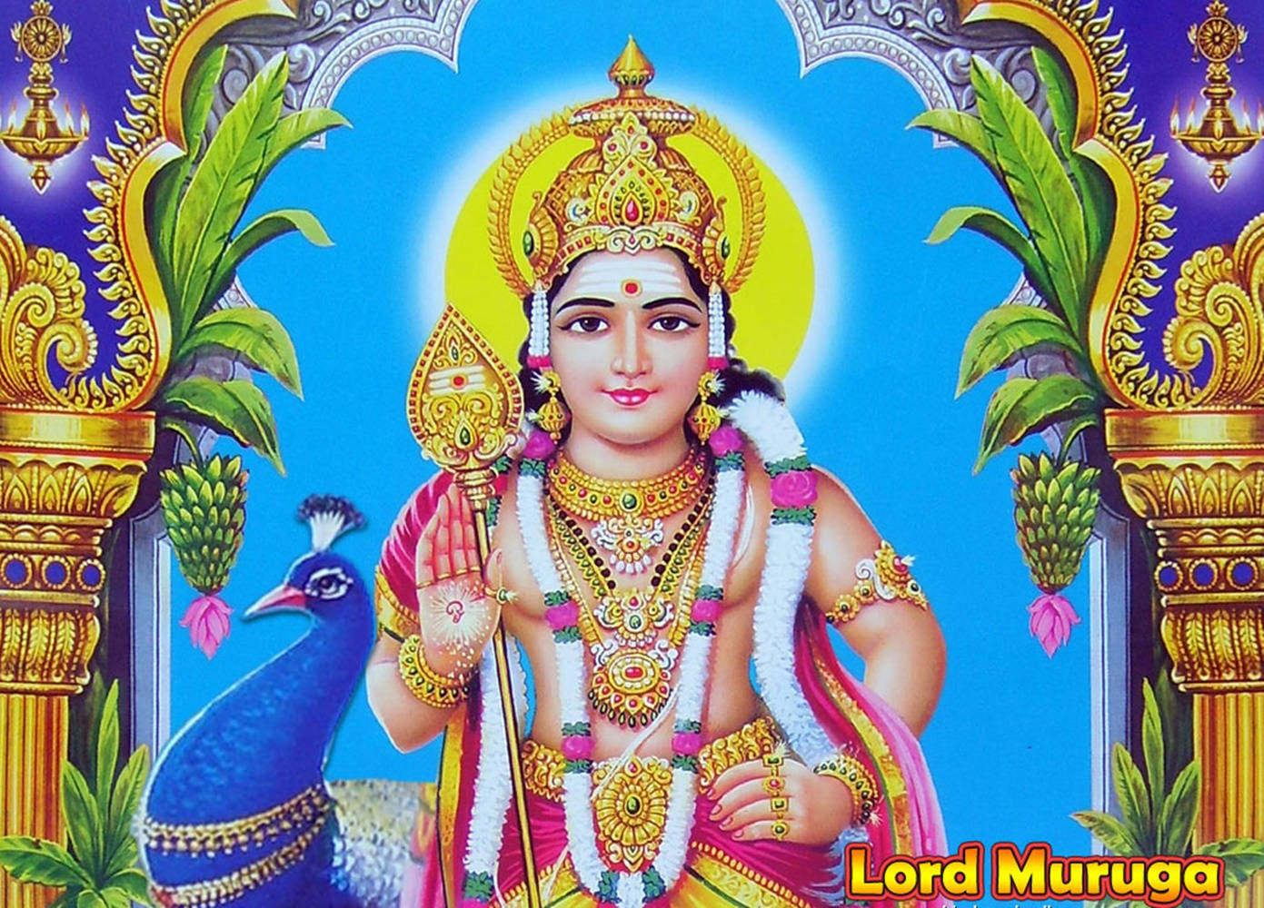 Download Baby Murugan Son Of Lord Shiva Wallpaper | Wallpapers.com