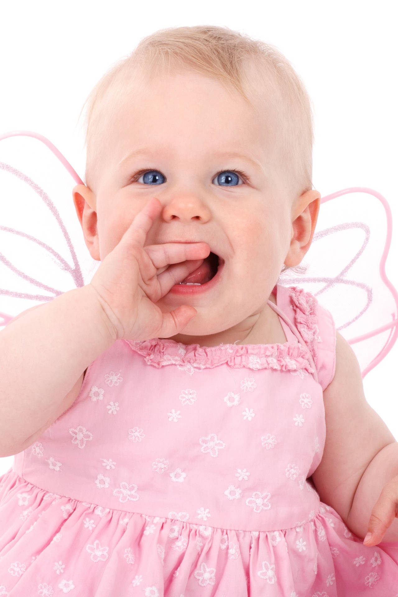Baby Pink Fairy Background