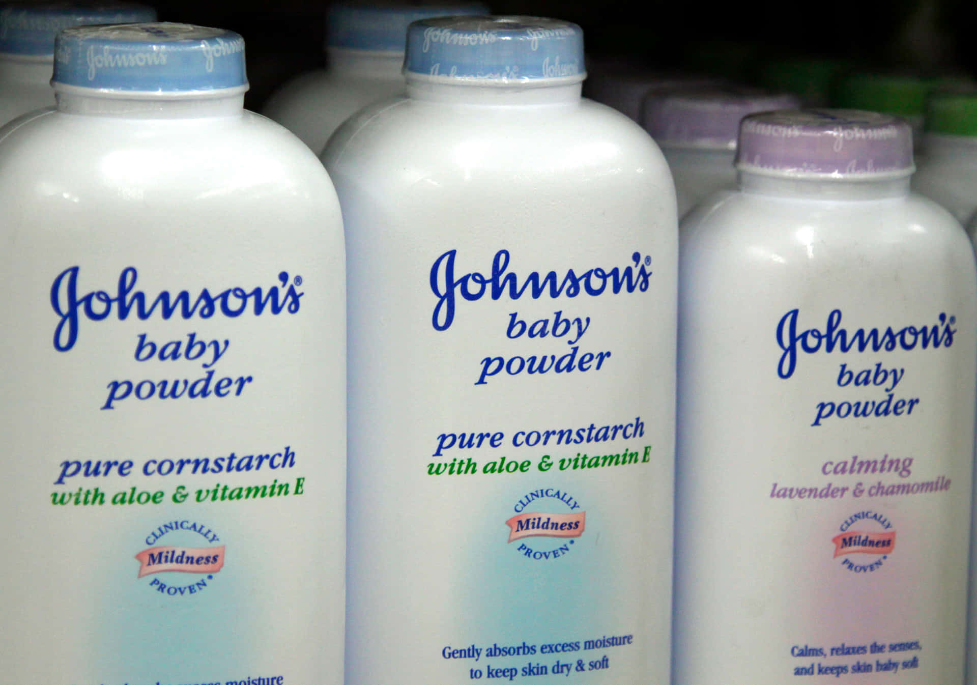 “Soft, Gentle and Safe Baby Powder for Baby's Skin" Wallpaper