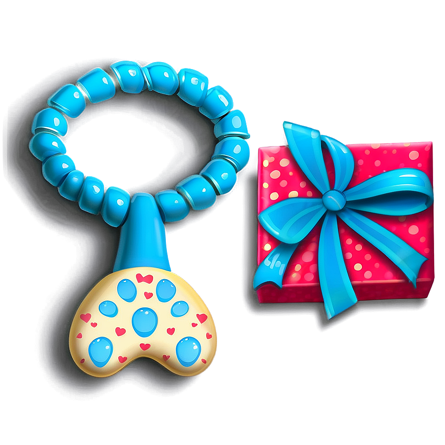 Baby Rattle Gift Png Qse PNG