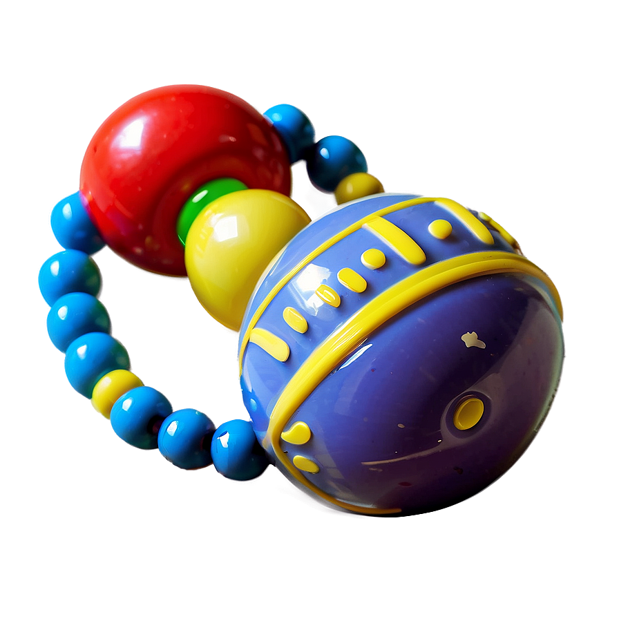 Baby Rattle With Beads Png 22 PNG