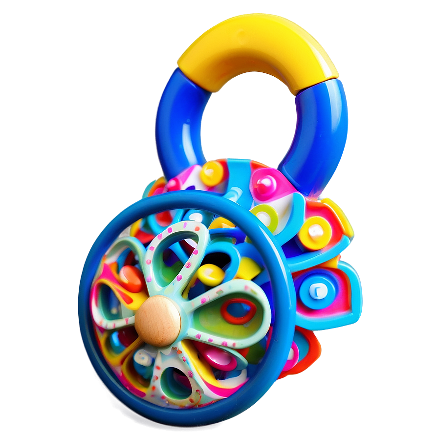 Baby Rattle With Movable Parts Png Lms PNG