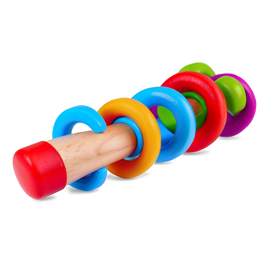 Baby Rattle With Movable Parts Png Spr80 PNG