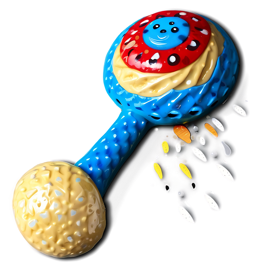 Baby Rattle With Textures Png 37 PNG