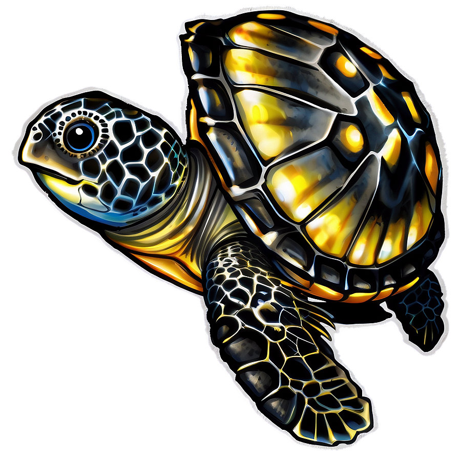 Baby Sea Turtle Hatchling Png Cgi PNG