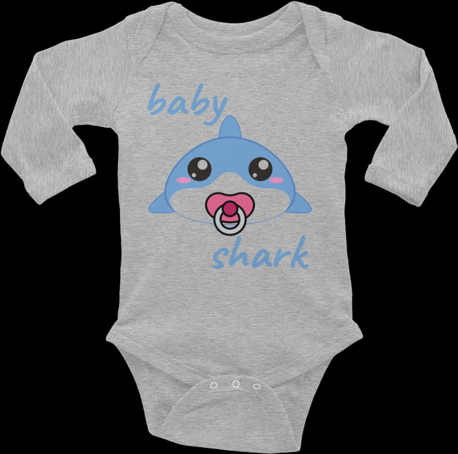 Baby Shark Graphic Onesie SVG