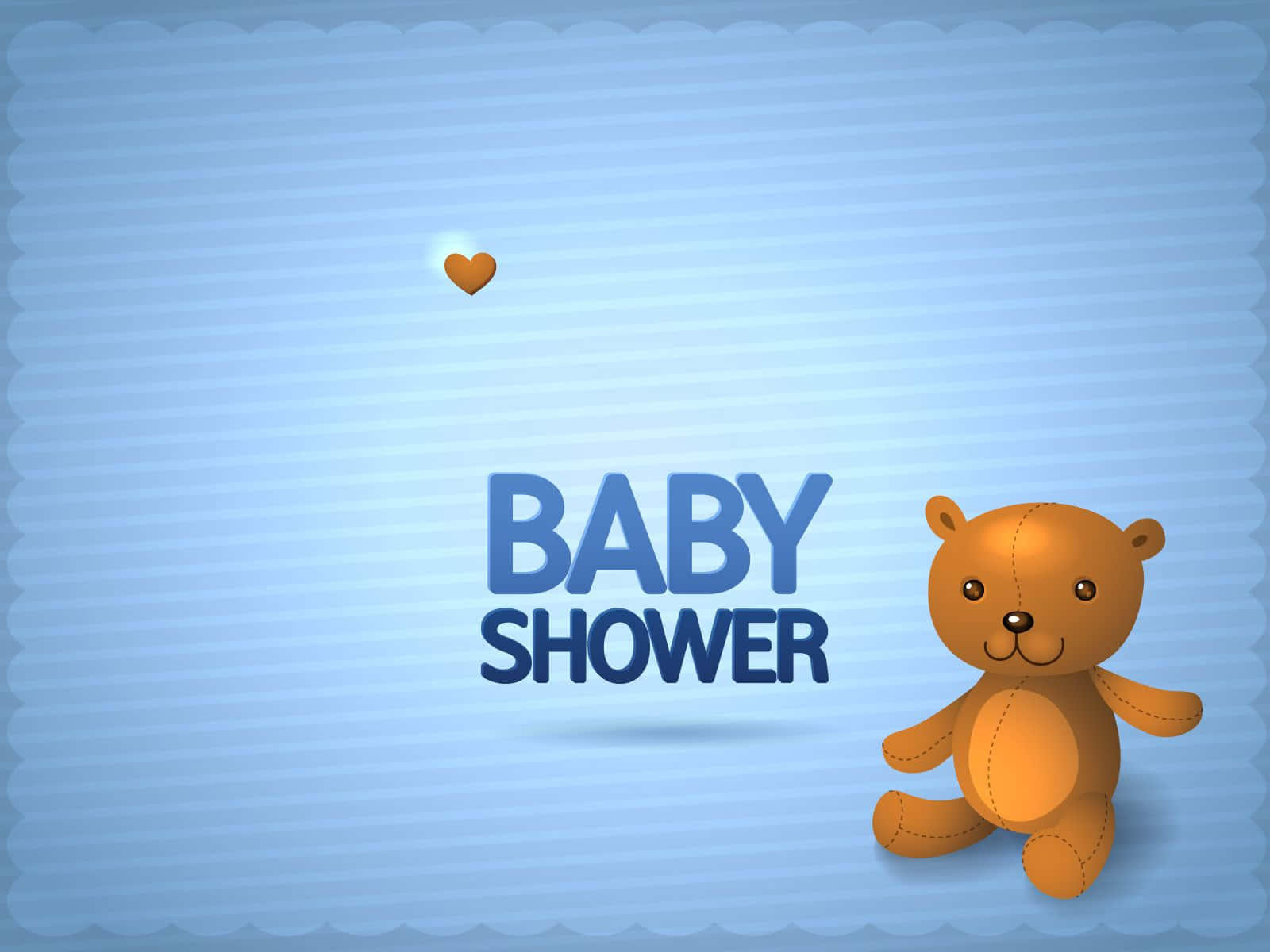 Fejre en ny gave af liv med en særlig baby brusebad wallpaper