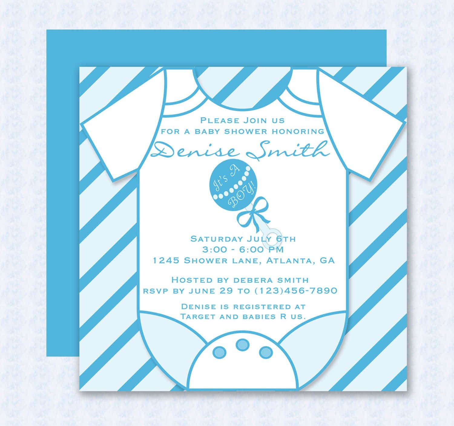 Celebrate the arrival of a new baby with an adorable Baby Shower!