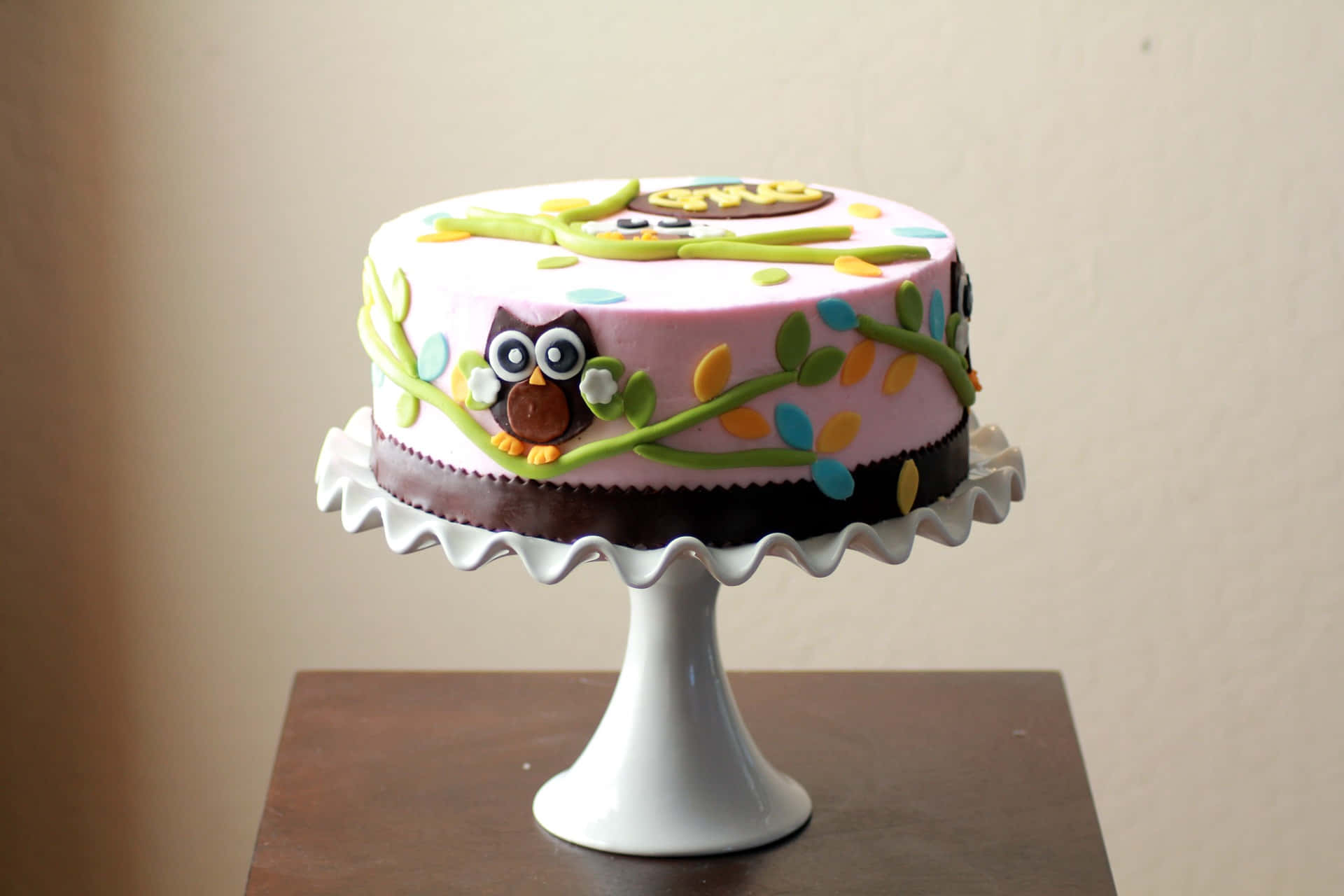 Baby Shower Owl Cake Picture