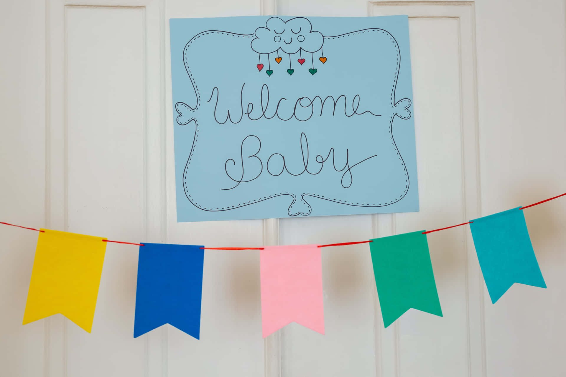 Baby Shower Welcome Sign Picture
