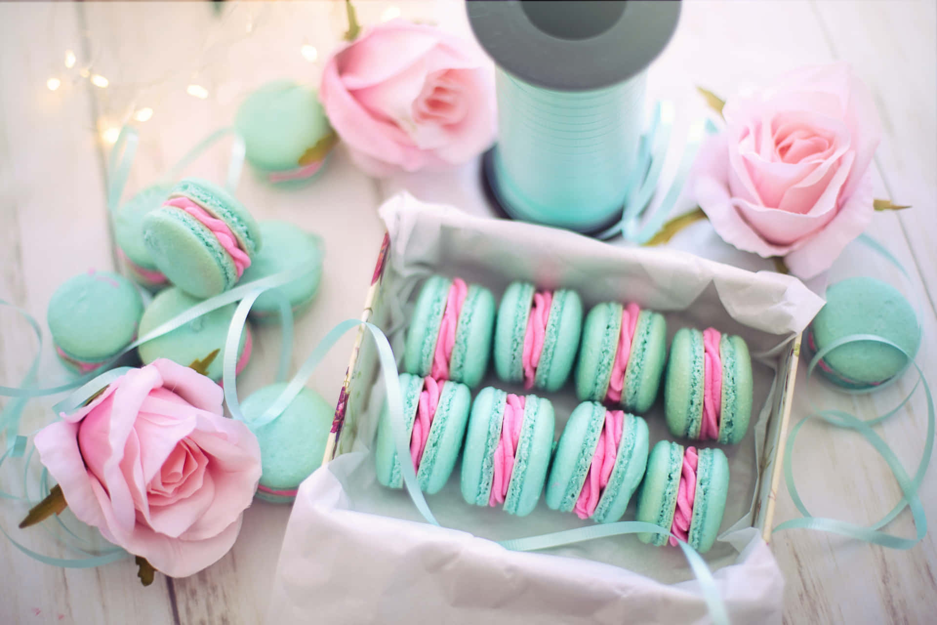 Baby Shower Macaroons Picture