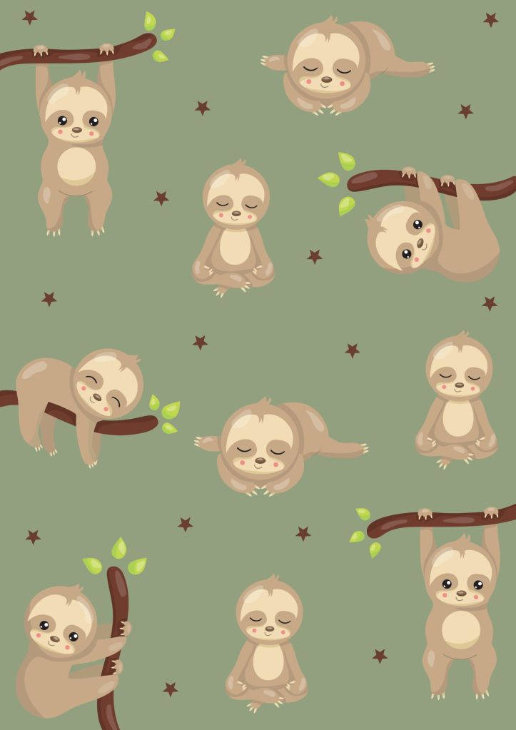 Baby Sloth Pattern