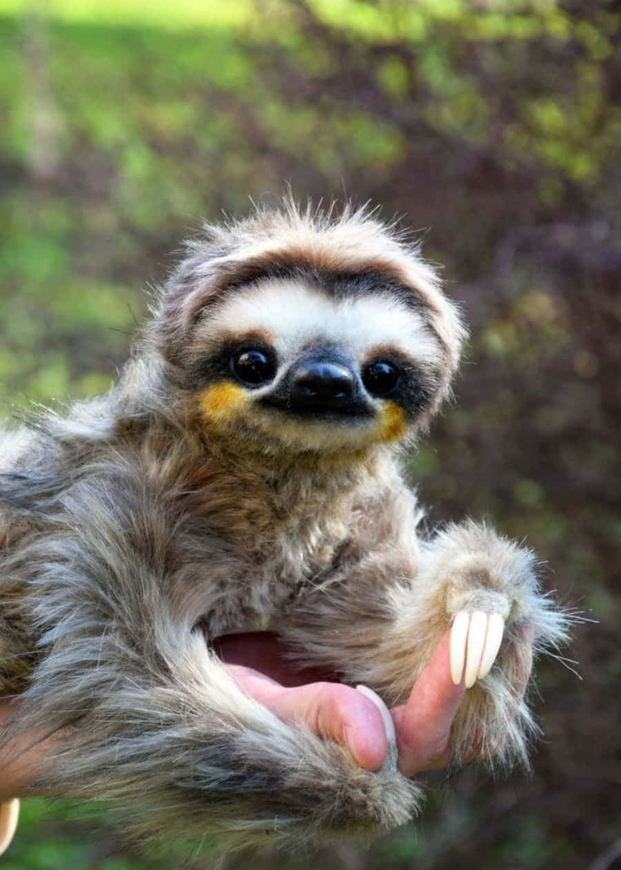 "Aww-dorable!", this Baby Sloth is too cute!