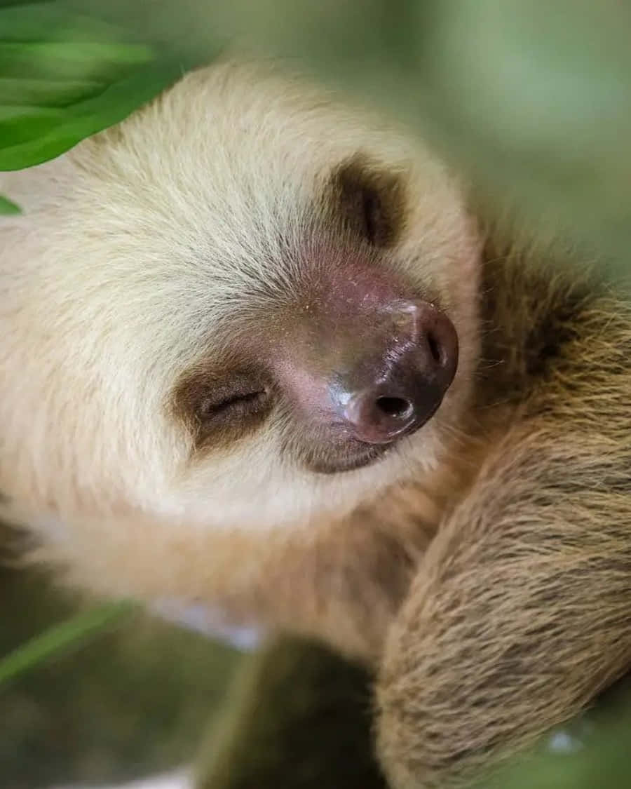 An Adorable Baby Sloth