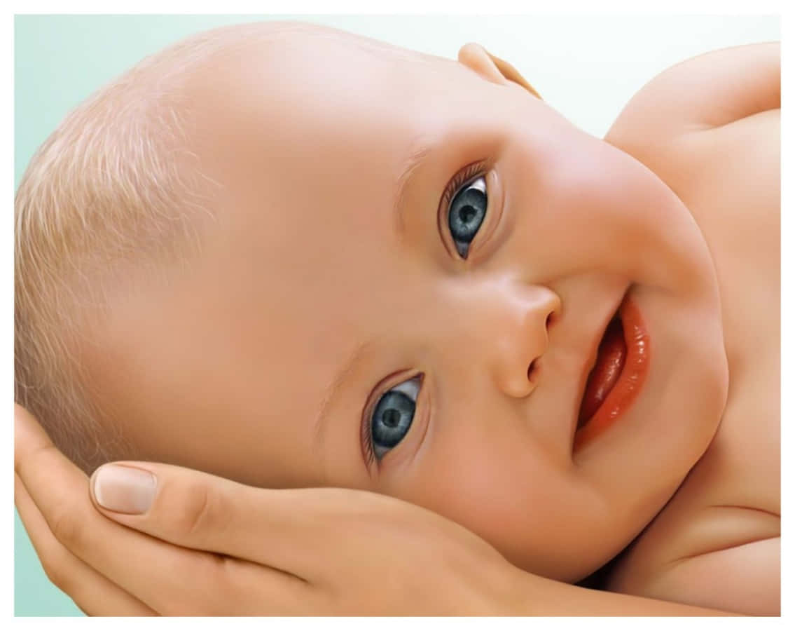 3D Baby Smile Picture