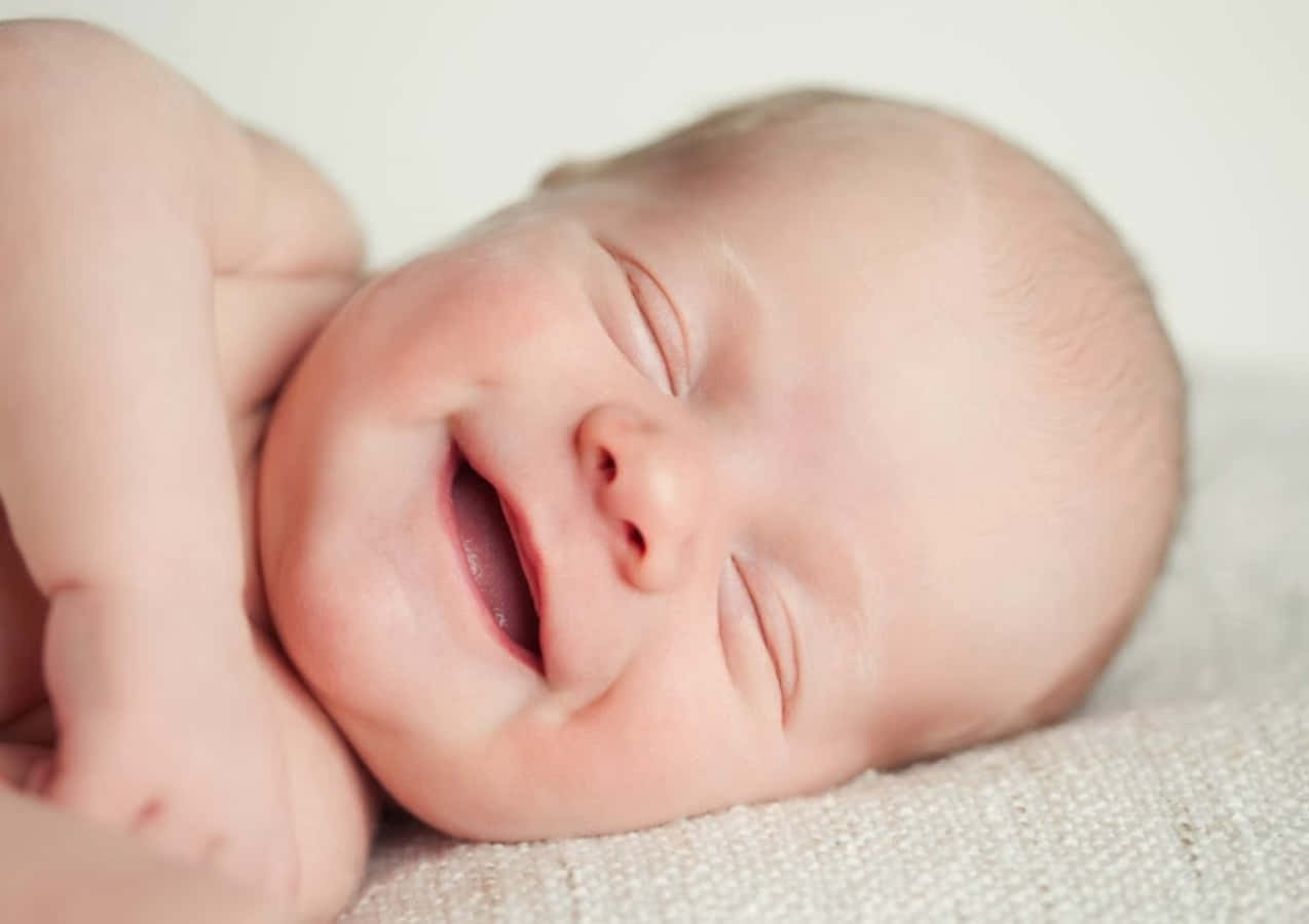 A Baby's Infectious Smile