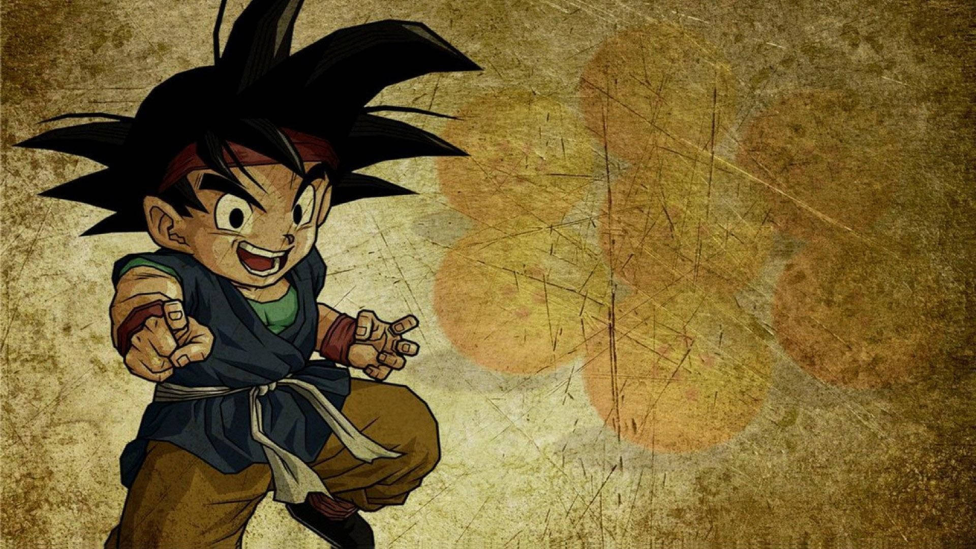 Baby Søn Goku Anime Pc Wallpaper