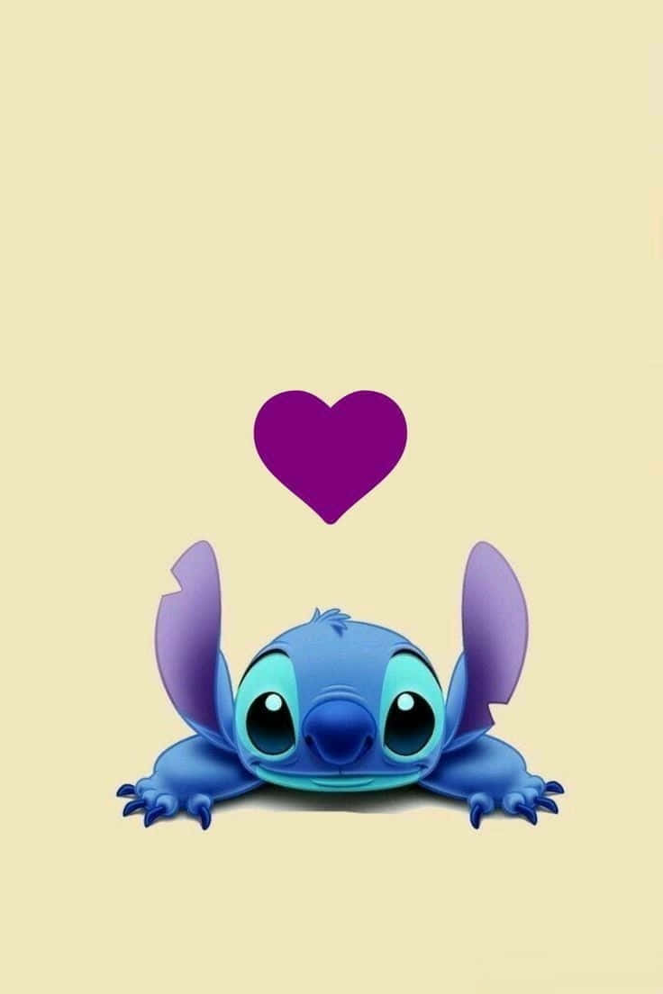Adorable Wallpaper of Baby Stitch Wallpaper