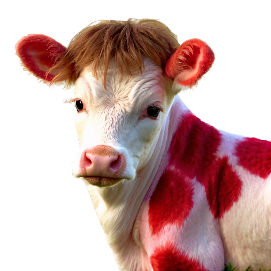 Baby Strawberry Cow Png Ies49 PNG