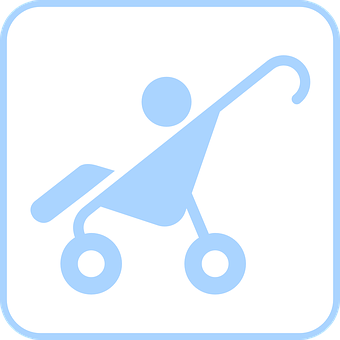 Baby Stroller Icon PNG