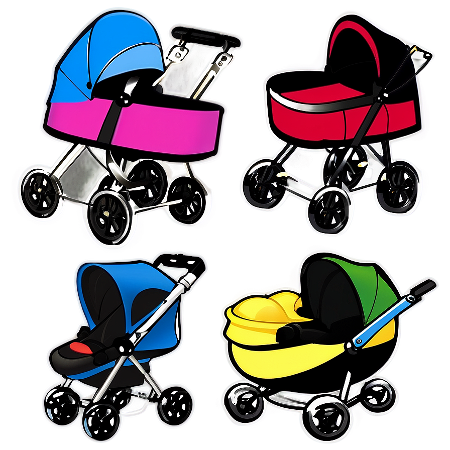 Baby Stroller Png Mbk PNG