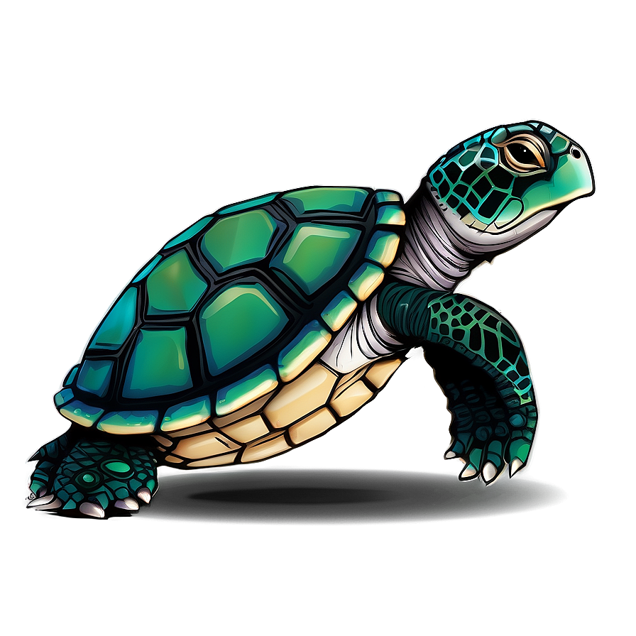 Baby Turtle Illustration Png Hmh PNG