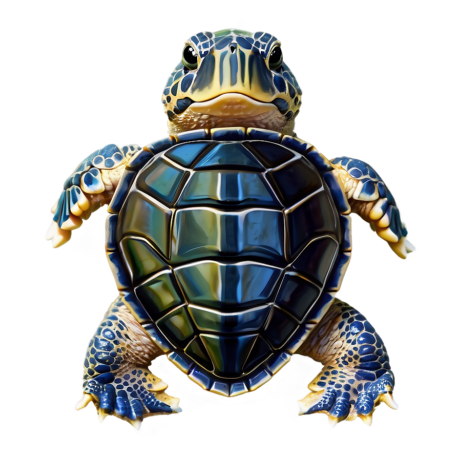 Baby Turtle With Shell Png Sax PNG