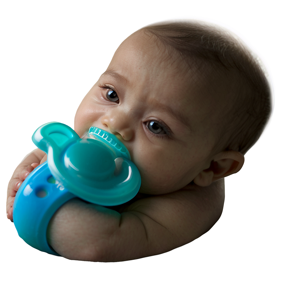 Baby With Pacifier Png Xin PNG