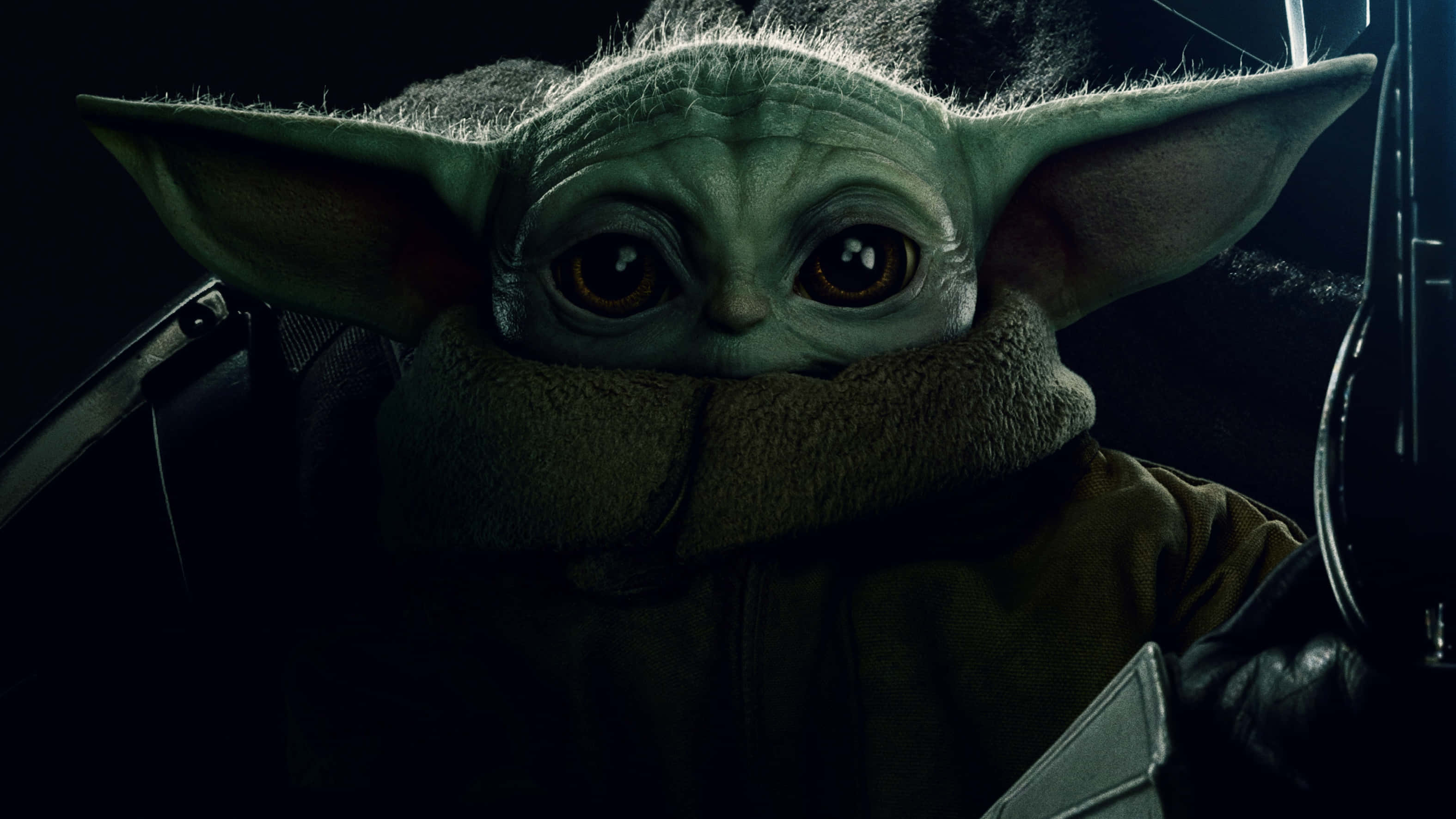Nature's Finest - Baby Yoda in His Element